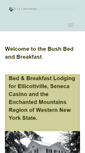 Mobile Screenshot of bushbedandbreakfast.com